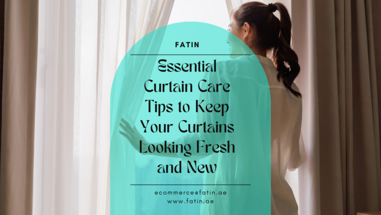 Curtains Care Tips